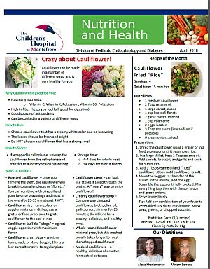 Nutrition & Health Newsletters 