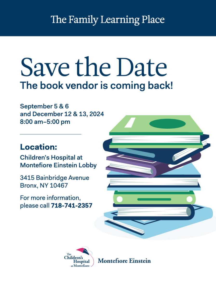 Family Learning Place - Book Vendor Flyer